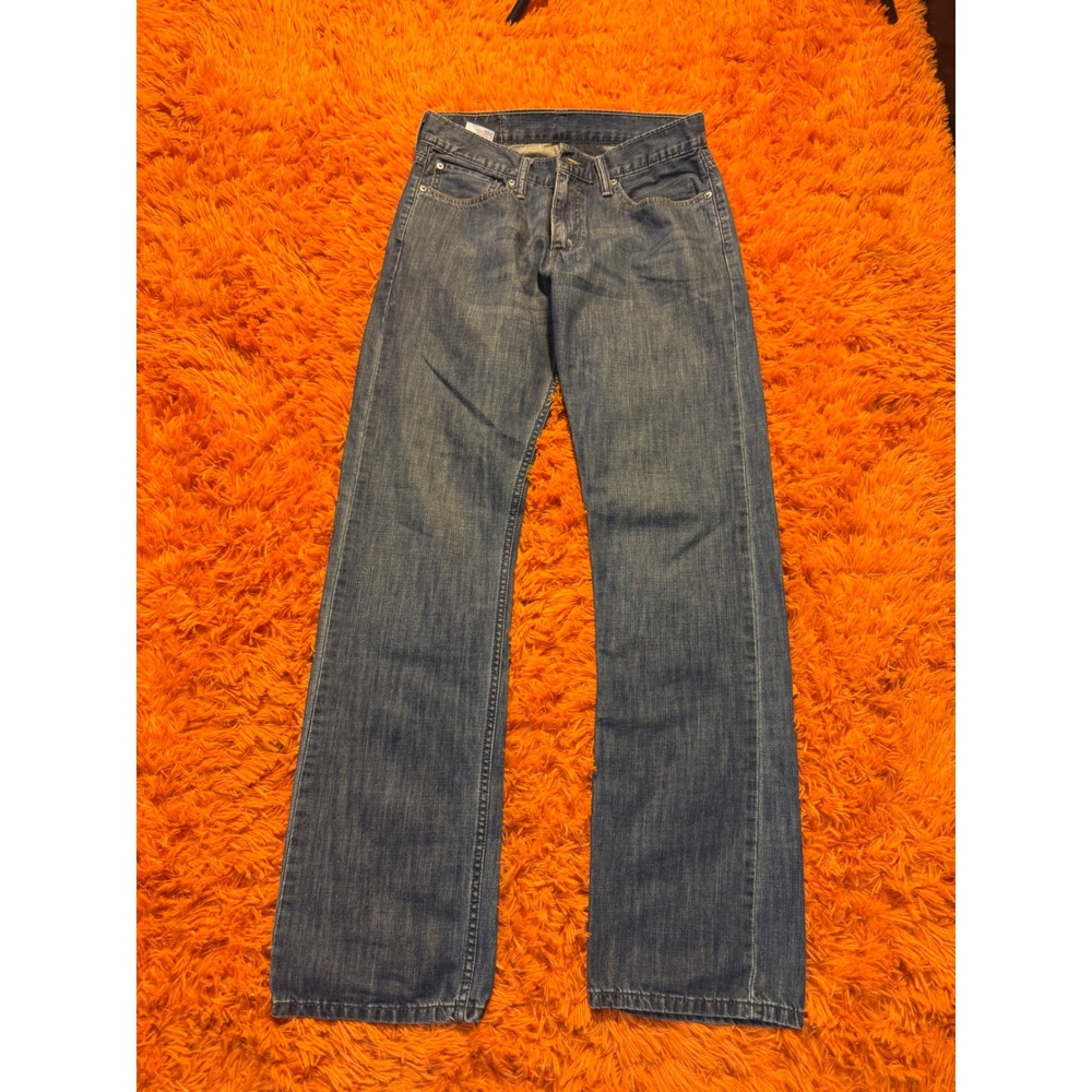 Levis 514 Straight Fit Mens Jeans Blue Denim Medium Wash 32x34 Classic Style - Picture 3 of 3